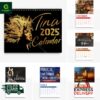 Tina Turner 2025 Wall Hanging And Desk Calendar