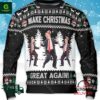 Trump Make Christmas Great Again 2024 Ugly Christmas Sweater