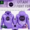 Utah Hockey Fights Cancer Unisex Hoodie