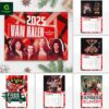 Van Halen 2025 Wall Hanging Calendar