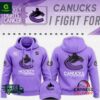 Vancouver Canucks Hockey Fights Cancer Unisex Hoodie