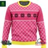 Vegeta Pink Badman DBZ Ugly Christmas Sweater