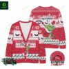 Washington Capitals NHL Grinch Knitted Cardigan