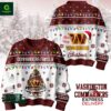 Washington Commanders Family Ugly Christmas Sweater