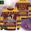 Washington Commanders NFL Merry Kissmyass Knit Pattern Ugly Sweater