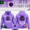 Winnipeg Jets Hockey Fights Cancer Unisex Hoodie