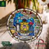 Wisconsin State Stained Glass Suncatcher