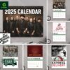 Zac Brown Band 2025 Wall Hanging And Desk Calendar
