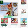 Zootopia 2025 Wall Hanging And Desk Calendar