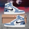 Memphis Grizzlies Nike Custom Name Air Jordan 1 High Sneaker
