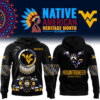 West Virginia Mountaineers NCAA Native American Heritage Month Hoodie
