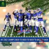AFC East Champs Back to Back Christmas Ornament