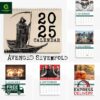 Avenged Sevenfold band 2025 Wall Hanging Calendar