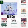 BTS Boy Band 2025 Wall Hanging Calendar