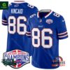 Buffalo Bills 2024 AFC East Division Champions Vapor Dalton Kincaid Royal Jersey