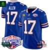 Buffalo Bills 2024 AFC East Division Champions Vapor Josh Allen Royal Jersey