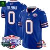 Buffalo Bills 2024 AFC East Division Champions Vapor Keon Coleman Royal Jersey