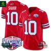 Buffalo Bills 2024 AFC East Division Champions Vapor Khalil Shakir Red Jersey