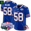 Buffalo Bills 2024 AFC East Division Champions Vapor Matt Milano Royal Jersey