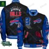 Buffalo Bills Football Button Down Baseball Varsity Jacket