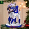 Buffalo Bills Go Bills Chrismas Ornament
