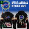 Buffalo Bills Native American Heritage Black Hoodie