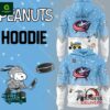 Columbus Blue Jackets Peanuts Snoopy Night Nike Hoodie