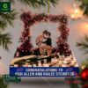 Congratulations To Josh Allen And Hailee Steinfeld Christmas Ornament