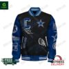 Dallas Cowboys Football Button Down Baseball Varsity Jacket