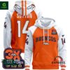 Denver Broncos 2024 3X Supper Bowl Champion Courtland Sutton Orange Alternate Hoodie