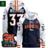 Denver Broncos 2024 3X Supper Bowl Champion Javonte Williams Navy Alternate Hoodie