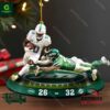 Dolphins 32-26 Jets Christmas Ornament