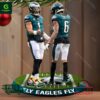 Fly Eagles Fly DeVonta Smith Jalen Hurts Christmas Ornament