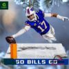 Go Bills Go Josh Allen Christmas Ornament