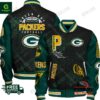 Green Bay Packers Football Button Down Baseball Varsity Jacket