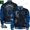 Indiana Colts Football Button Down Baseball Varsity Jacket