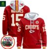 Kansas City Chiefs 2024 Patrick Mahomes Red Pullover Hoodie