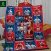 Kansas City Royals All Season Chiefs On Sunday Fleece Blanket