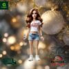 Lana Del Rey Christmas Ornament