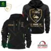 Le Havre AC Gold Logo Quarter Zip Hoodie