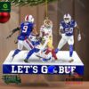 Let’s Go Buf Christmas Ornament