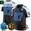 Men’s Detroit Lions 2024 90th & John Madden Hutchinson Alternate Jersey