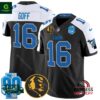 Men’s Detroit Lions 2024 90th & John Madden Jared Goff Alternate Jersey