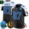 Men’s Detroit Lions 2024 90th & John Madden Sam Laporta Alternate Jersey