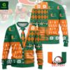 Miami Hurricanes Vest Tie Ugly Christmas Sweater