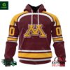 NCAA Minnesota Golden Gophers Ice Hockey Personalized Home Hoodie