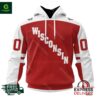 NCAA Wisconsin Badgers Ice Hockey Personalized Home Hoodie