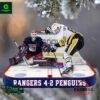 New York Rangers 4 – 2 Penguins Christmas Ornament
