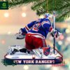 New York Rangers NHL Christmas Ornament