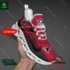 NFL Atlanta Falcons Nike Personalized Max Soul Shoes